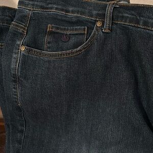 Gloria Vanderbilt Medium Dark Blue Stretch Amanda Jeans